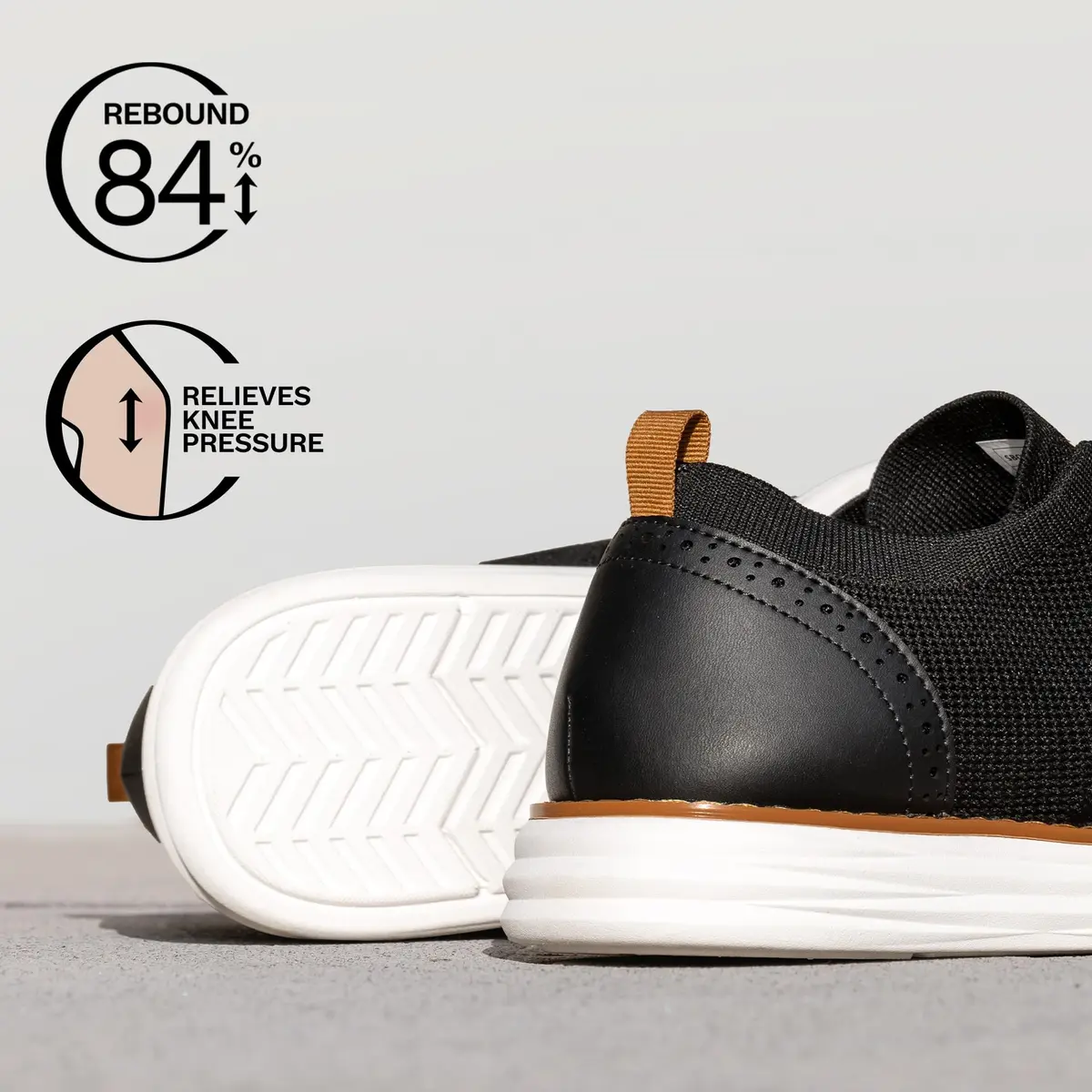 Bruno Marc Men's KnitFlex Mesh Oxford Sneakers,8 | Lightweight Breathable Casual Shoes - view 5
