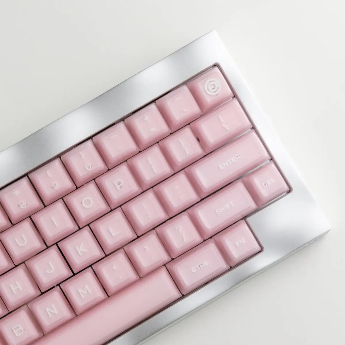 REDQIN Pink Jade Keycaps PBT Double Shot Key for Mechanical Keyboard | Elegant Pastel Design, Wide Compatibility - view 4