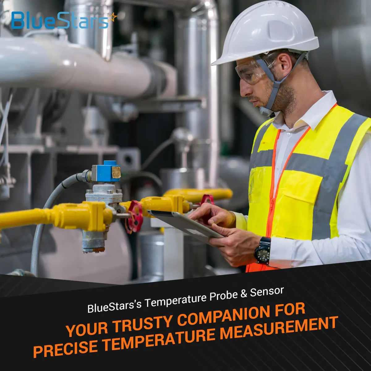 BlueStars 80BK-A Type K Thermocouple Bead Probe 1m (3.28ft) | Accurate to ±2.2°C for Fluke Multimeters - view 7