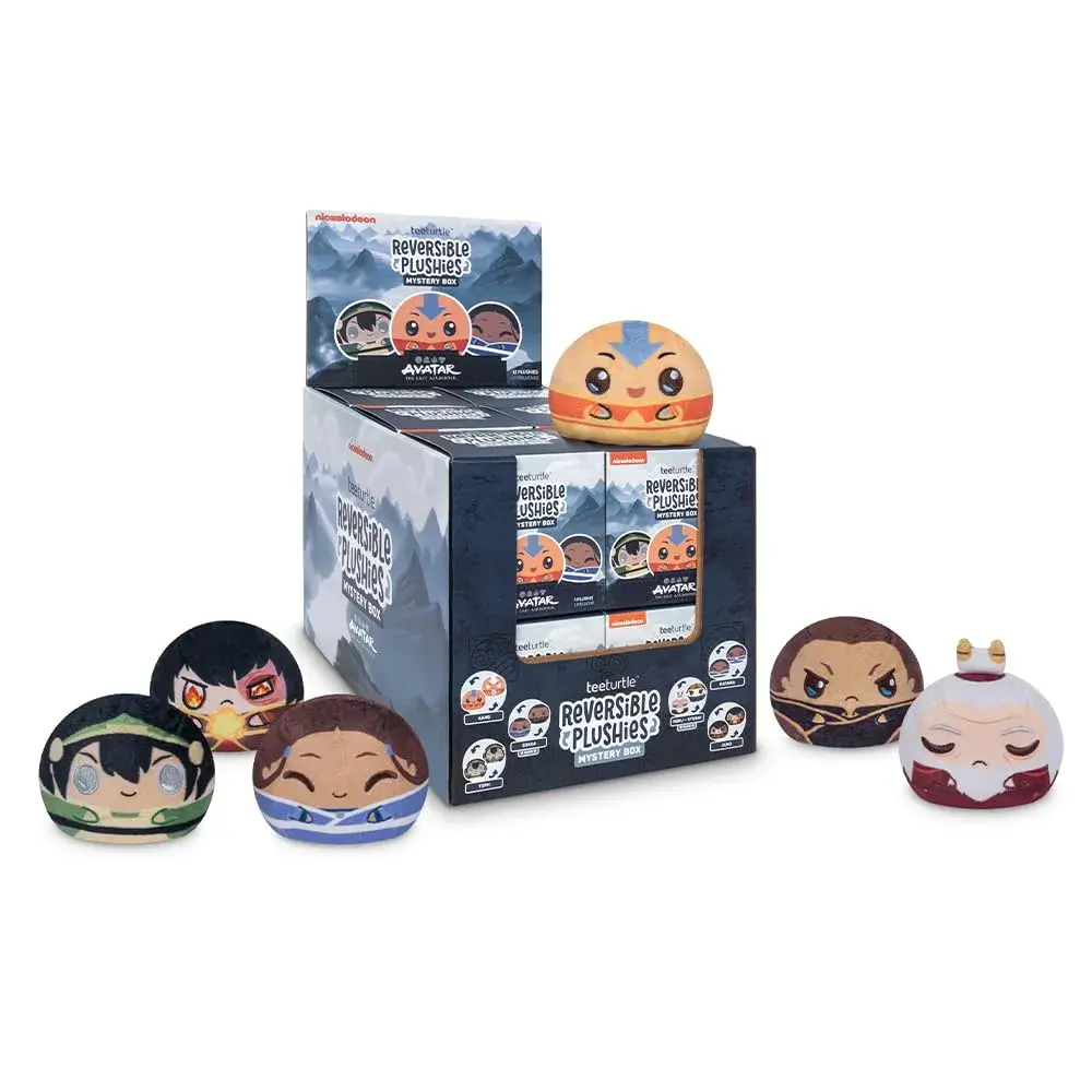 TeeTurtle Avatar Series 3 Inch Reversible Plushie Mystery Box | Officially Licensed Collectible - view 5