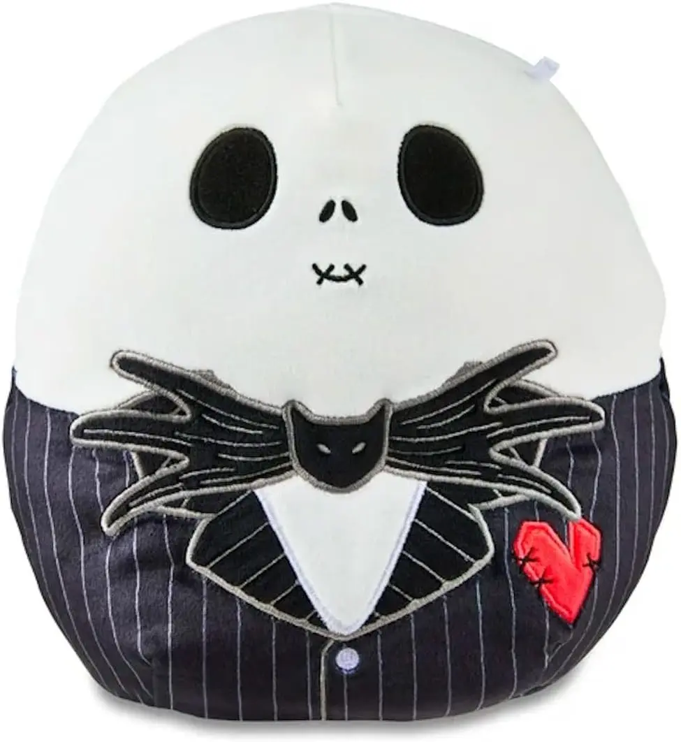 Squishmallows 8" Valentines Nightmare Before Christmas Jack Skellington, Black | Plush Toy for All Ages - main product image