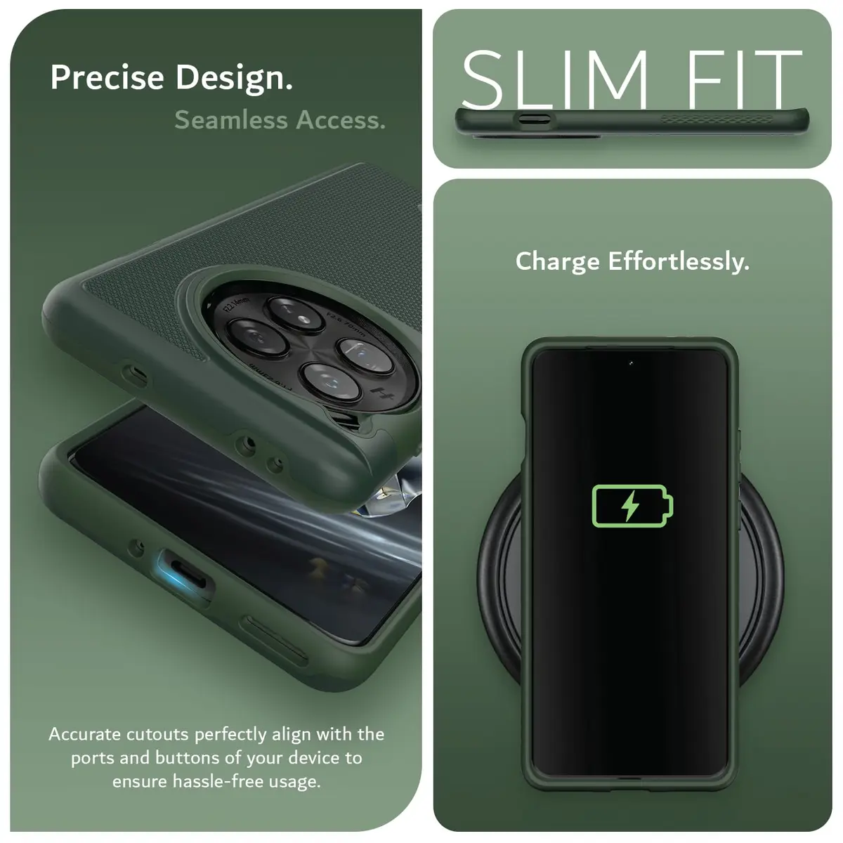 TUDIA MergeGrip Phone Case for OnePlus 12 5G | Military Grade Shockproof Cover - view 6