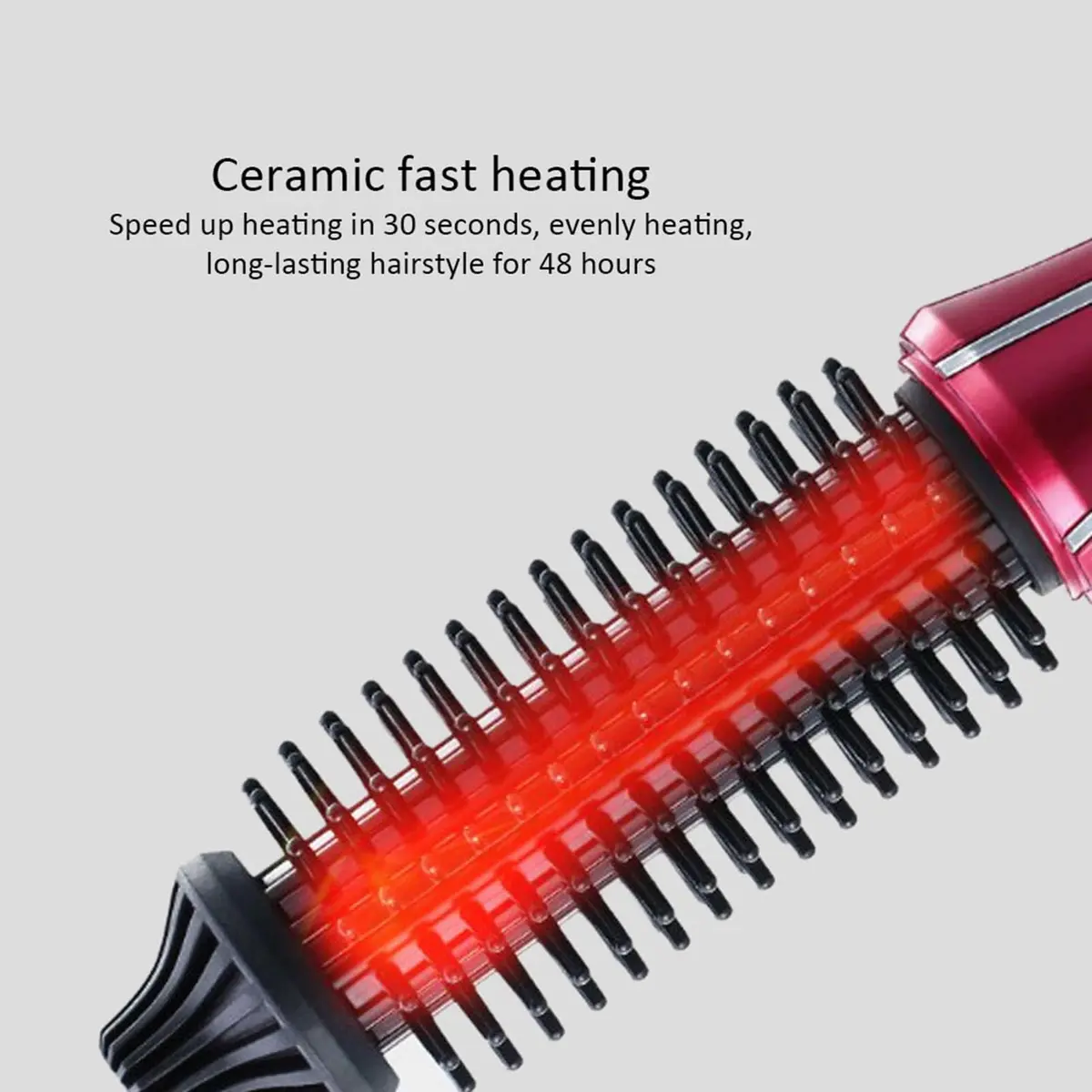 Yinhing Hair Curler Comb 10.4 in | Anti-Scald Foldable Styling Tool - view 8