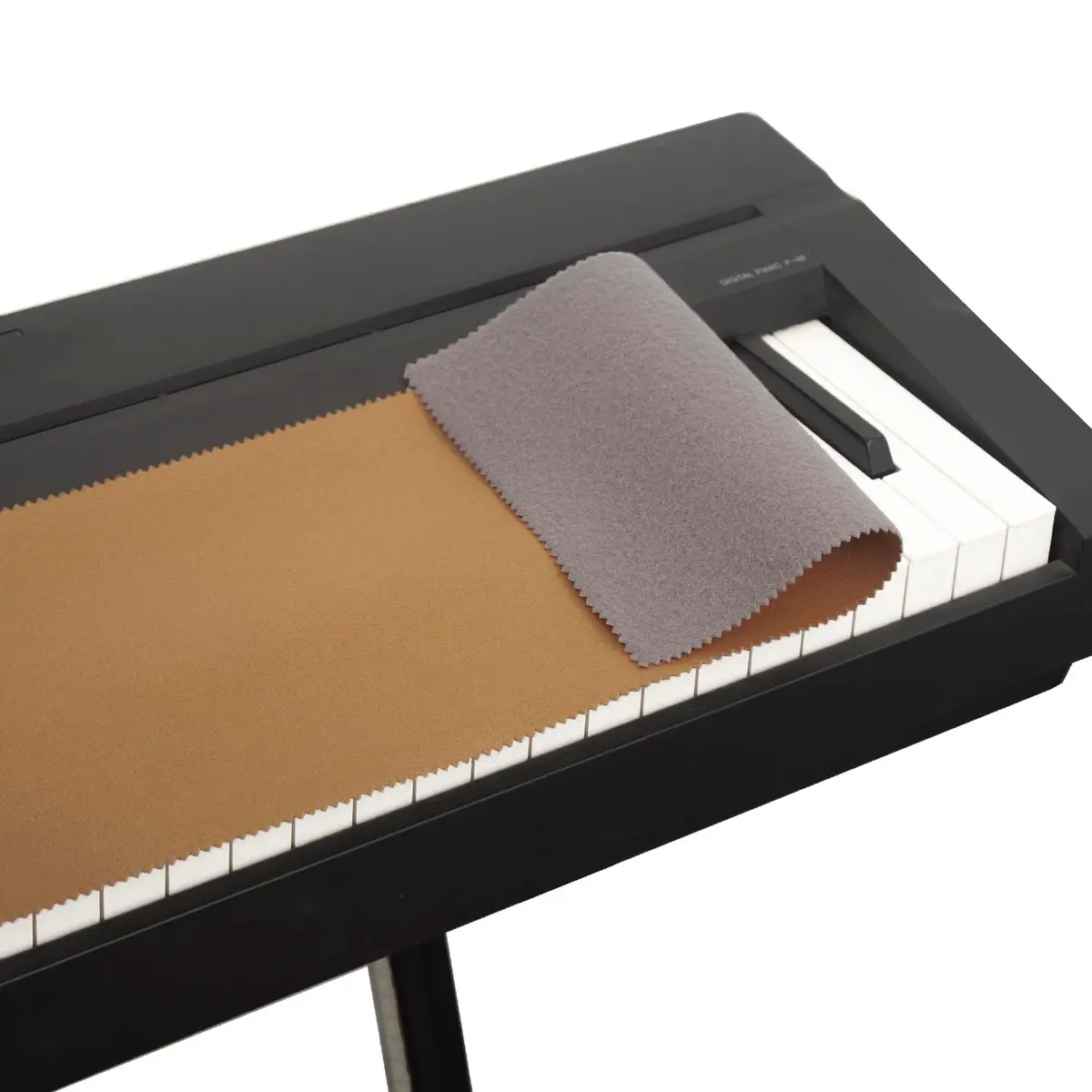 Mooson Piano Keyboard Anti-Dust Cover for Upright, Electric & Grand Pianos | 127cm (50") x 15cm (5.9") Polyester Fabric - main product image