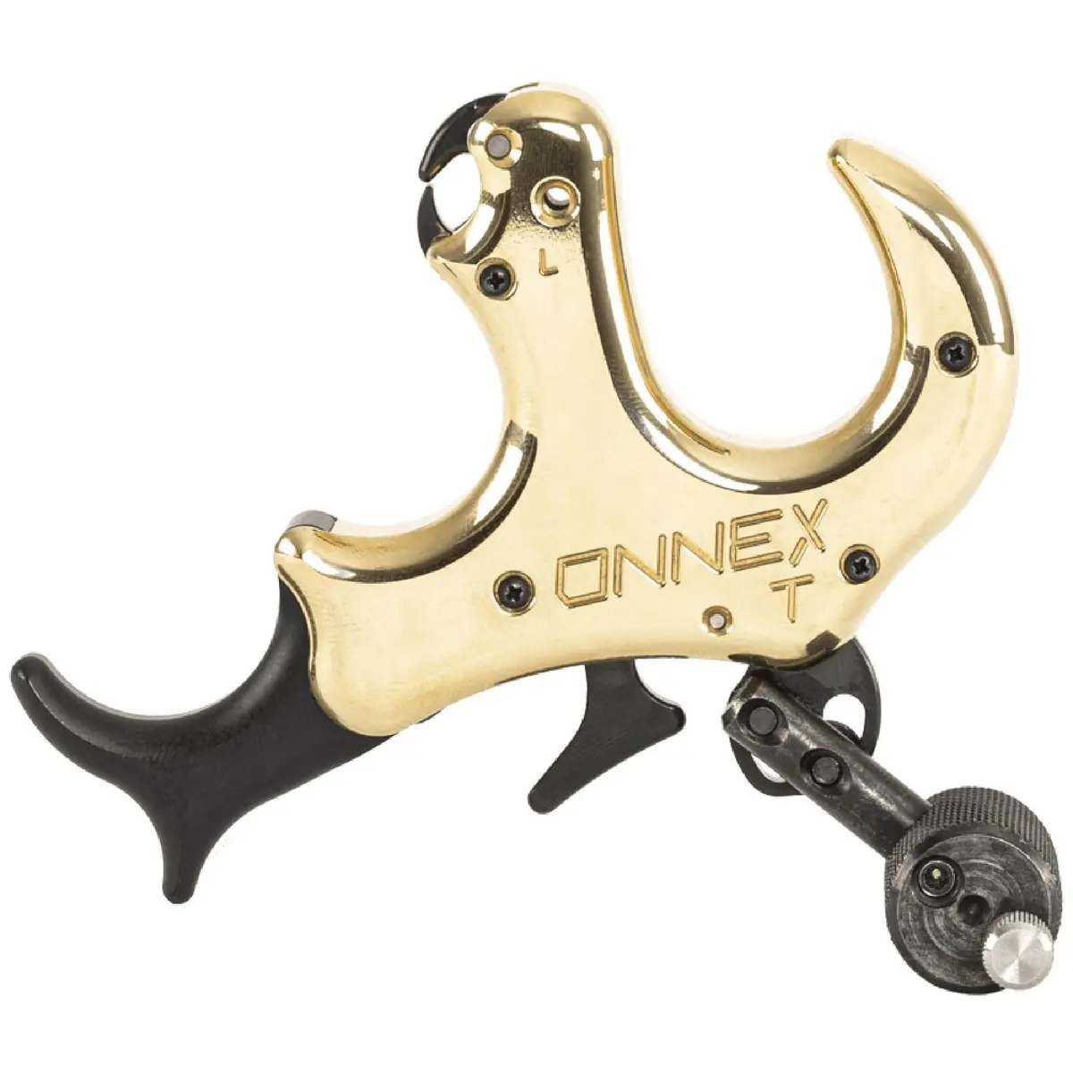 Stan OnneX Thumb Archery Release – Modular Trigger, Zero Travel, Adjustable Tension, 3 & 4 Finger Options, Heavy Metal, S - view 5