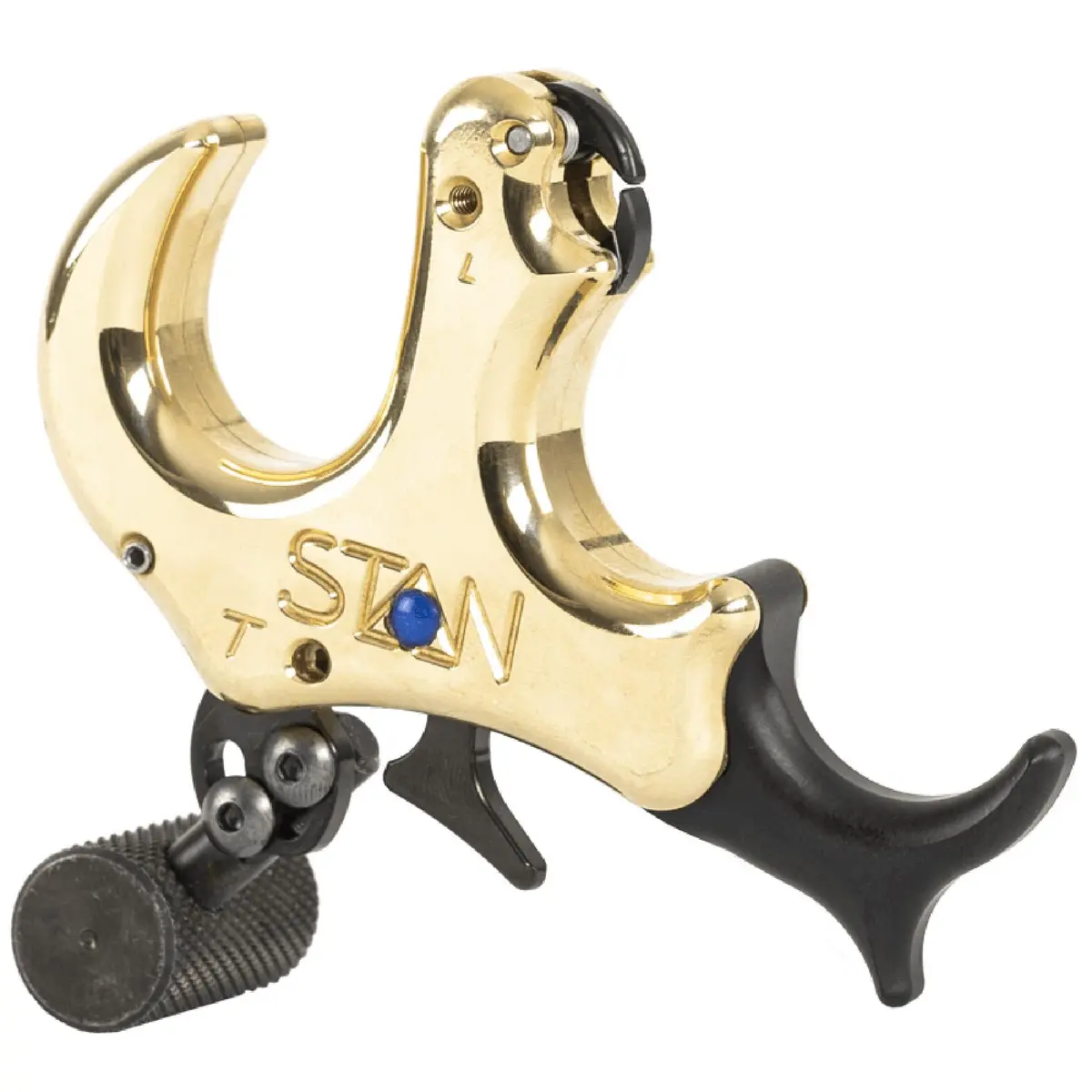 Stan OnneX Thumb Archery Release – Modular Trigger, Zero Travel, Adjustable Tension, 3 & 4 Finger Options, Heavy Metal, S - view 7