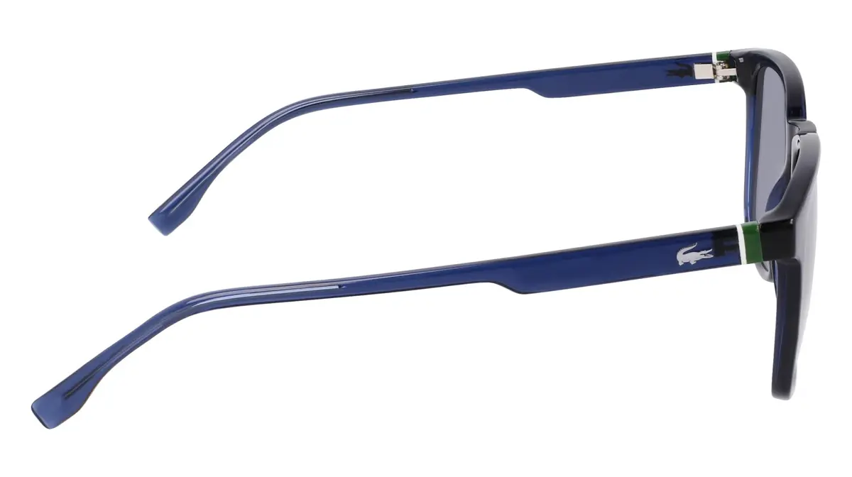 Lacoste Sunglasses L6029S - Rectangular Frame, UV Protection, Blue Lens (145mm arm) - view 7