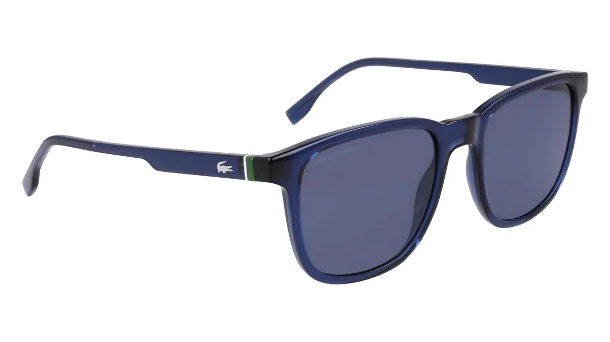 Lacoste Sunglasses L6029S - Rectangular Frame, UV Protection, Blue Lens (145mm arm) - view 8