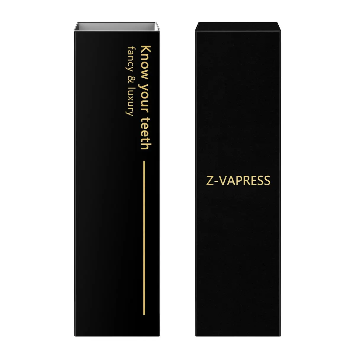 Z-VAPRESS Gold Color Toothbrush Soft Charcoal Bristles Travel Toothbrush Luxury Gold Plated | Elegant & Gentle - view 3