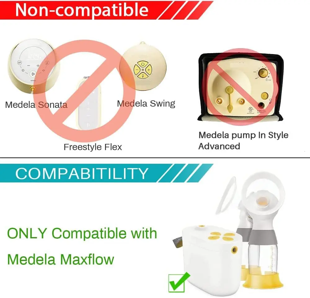 PUMPMOM-US Replacement Tubing for Medela Pump in Style Maxflow | Compatible with Medela Spare Parts - view 2