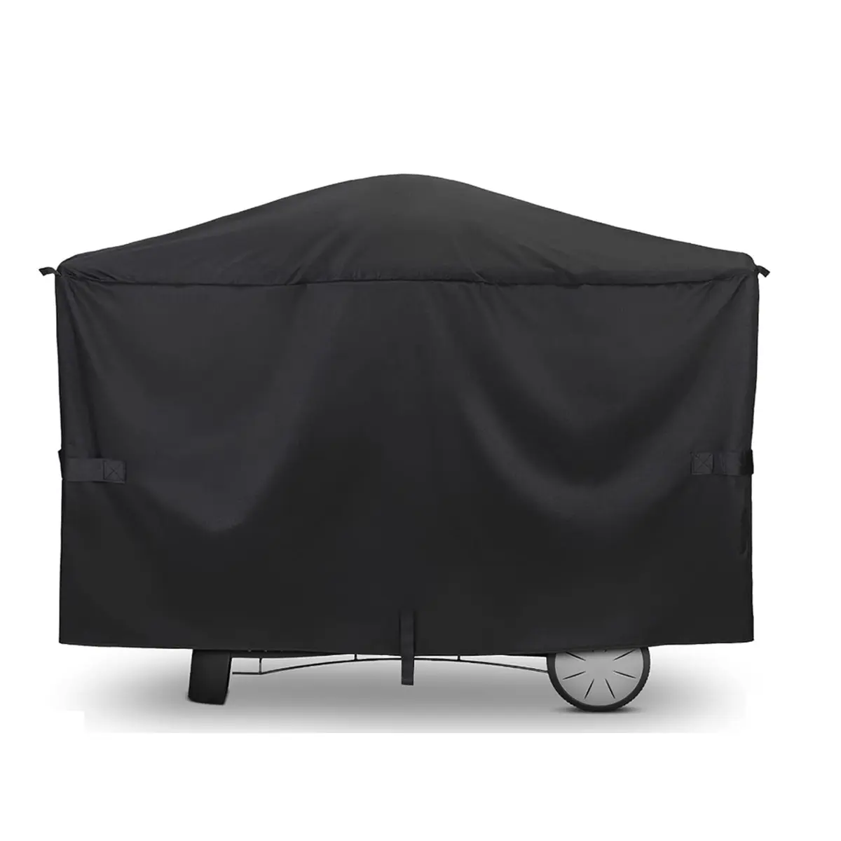 Blackhoso Heavy Duty Grill Cover for Weber Q2000-Q3200 Grills, 57"L x 22.5"W x 39"H | Waterproof, UV Resistant, Windproof - main product image