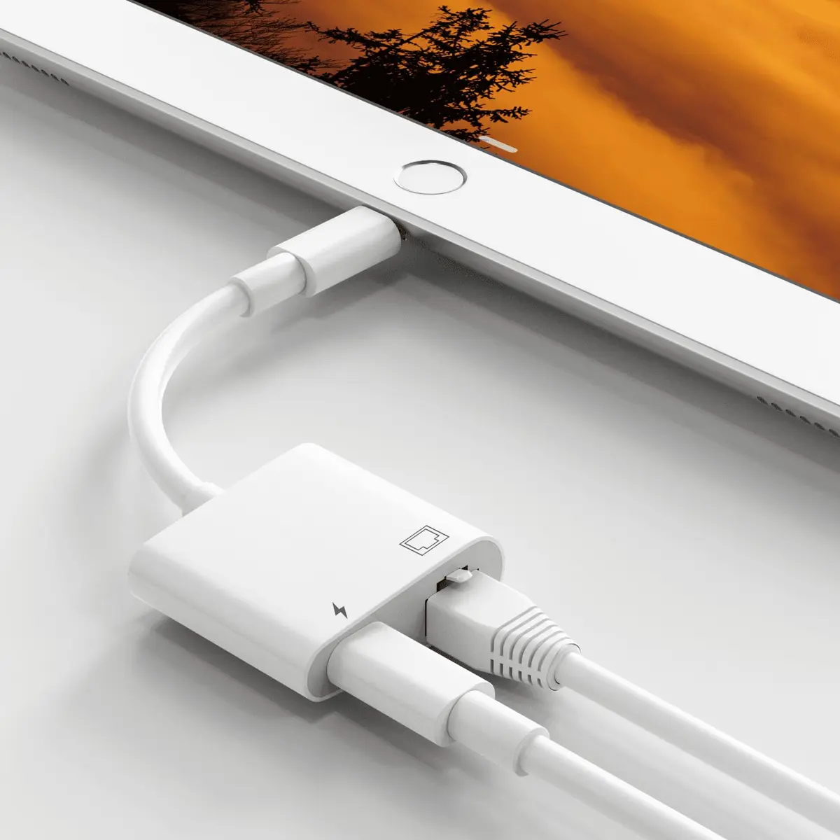 DESOFICON USB C to Ethernet Adapter 2 in 1 RJ45 LAN & Charging | Supports 100Mbps - view 7