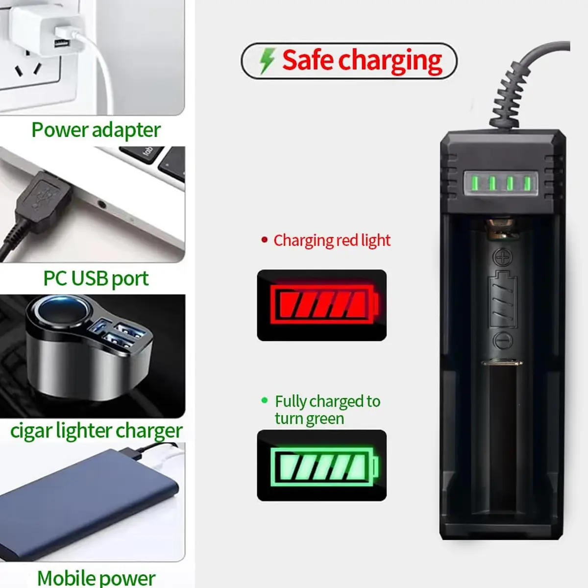 YZYOE Rechargeable Expert Jade Appraisal Flashlight 14.5 cm (5.7 inches) | Multi-Function LED Torch with UV Light - view 5