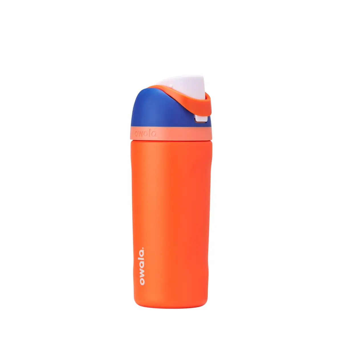 Owala FreeSip Kids Stainless Steel Water Bottle 16 oz (473 ml) Blue Citrus | Insulated & Leak-Proof - main product image
