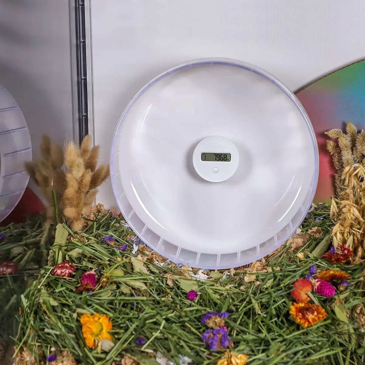 Niteangel Hamster Wheel Pedometer 8" | Accurate Exercise Tracking for Small Pets - view 6