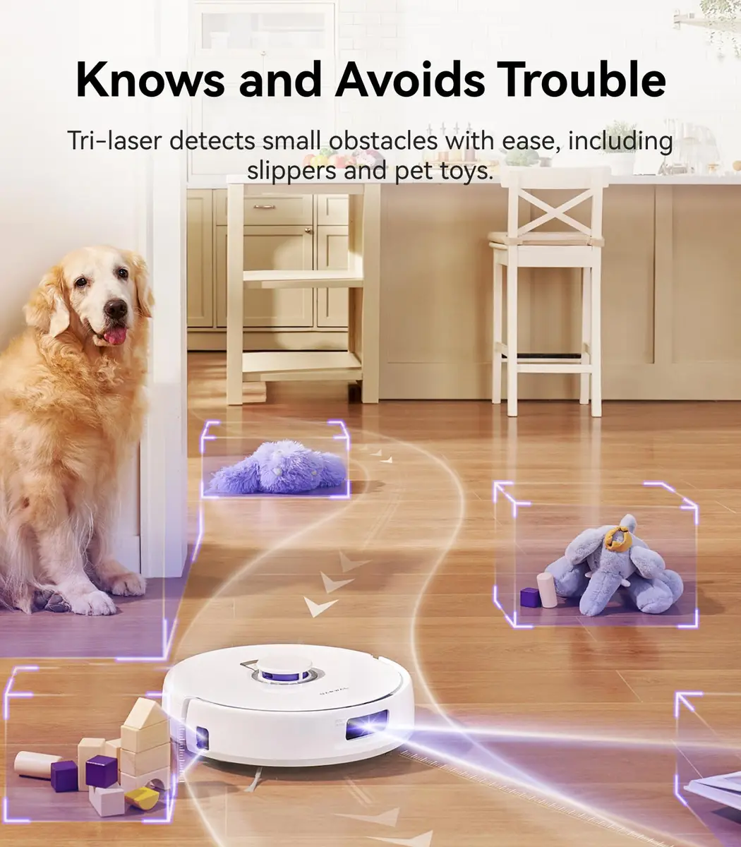 NARWAL Freo X Plus Robot Vacuum and Mop 7-Week Dust Storage 7800Pa Suction - view 7