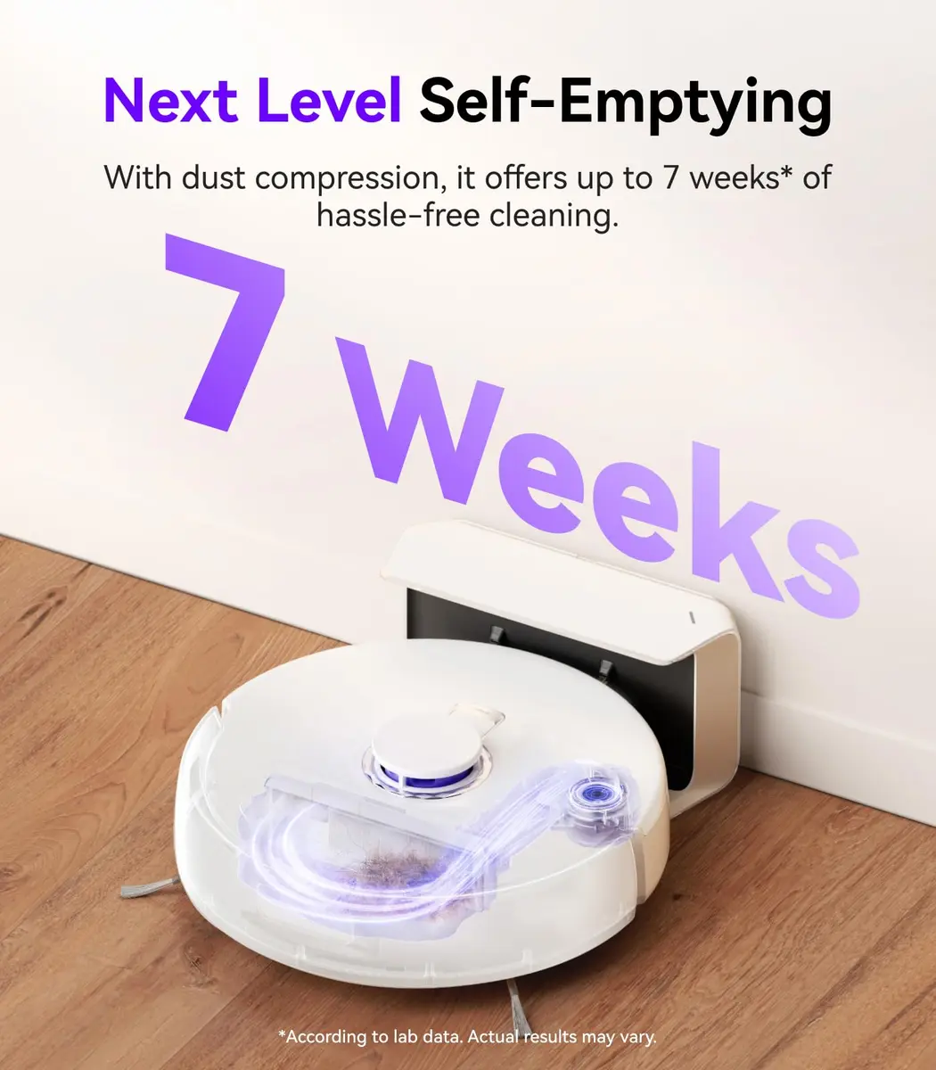 NARWAL Freo X Plus Robot Vacuum and Mop 7-Week Dust Storage 7800Pa Suction - view 2