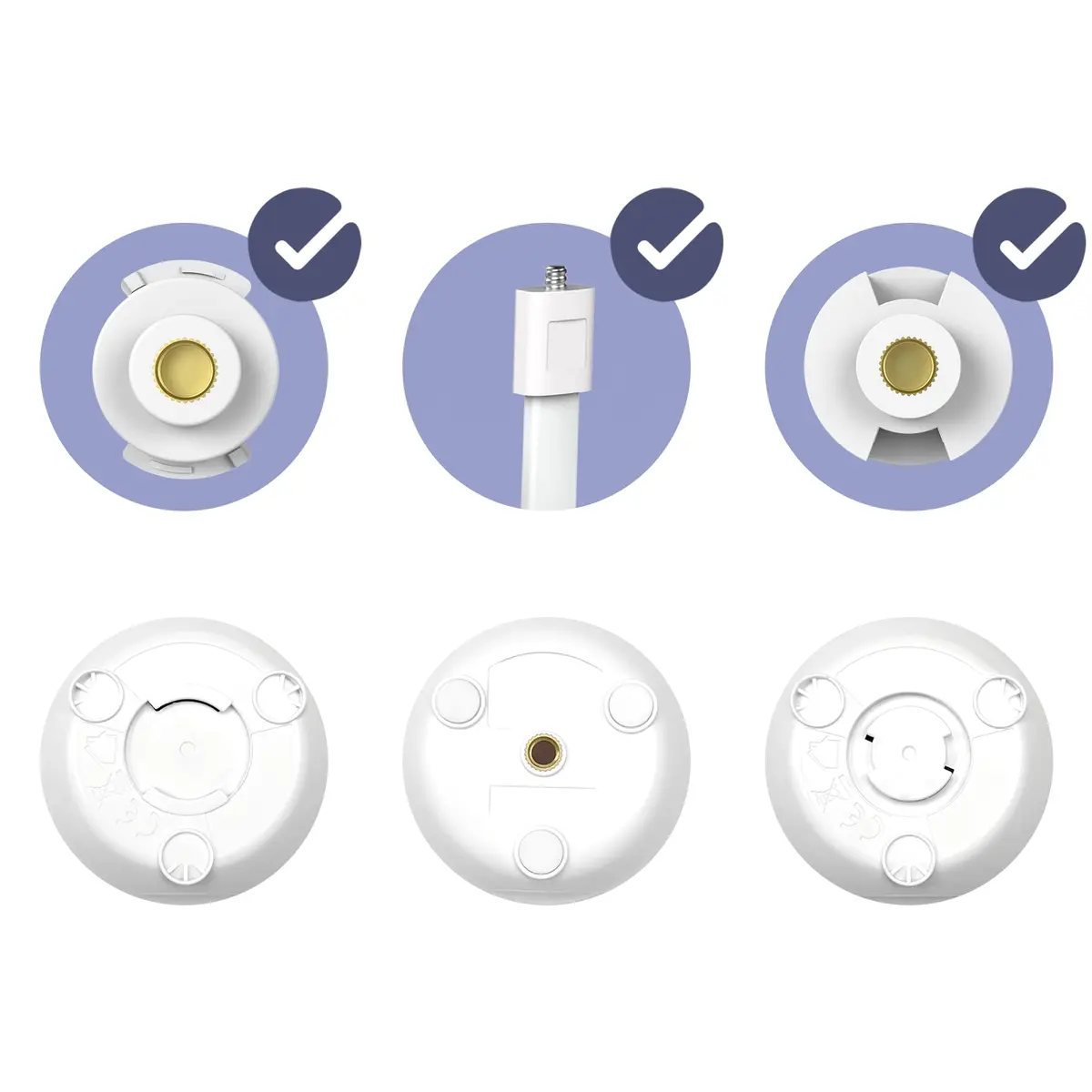 Veezoso Valoroso Baby Monitor Mount for HB6550/HB65/HB40/SM935E | Universal Baby Camera Holder - view 7