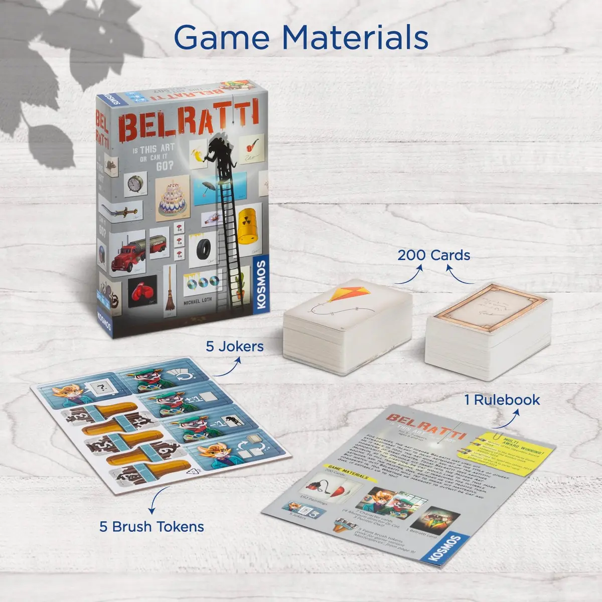 Thames & Kosmos Belratti | Family Board Game | 3-7 Players | Ages 8+ | Picture Art Forger Challenge - view 3