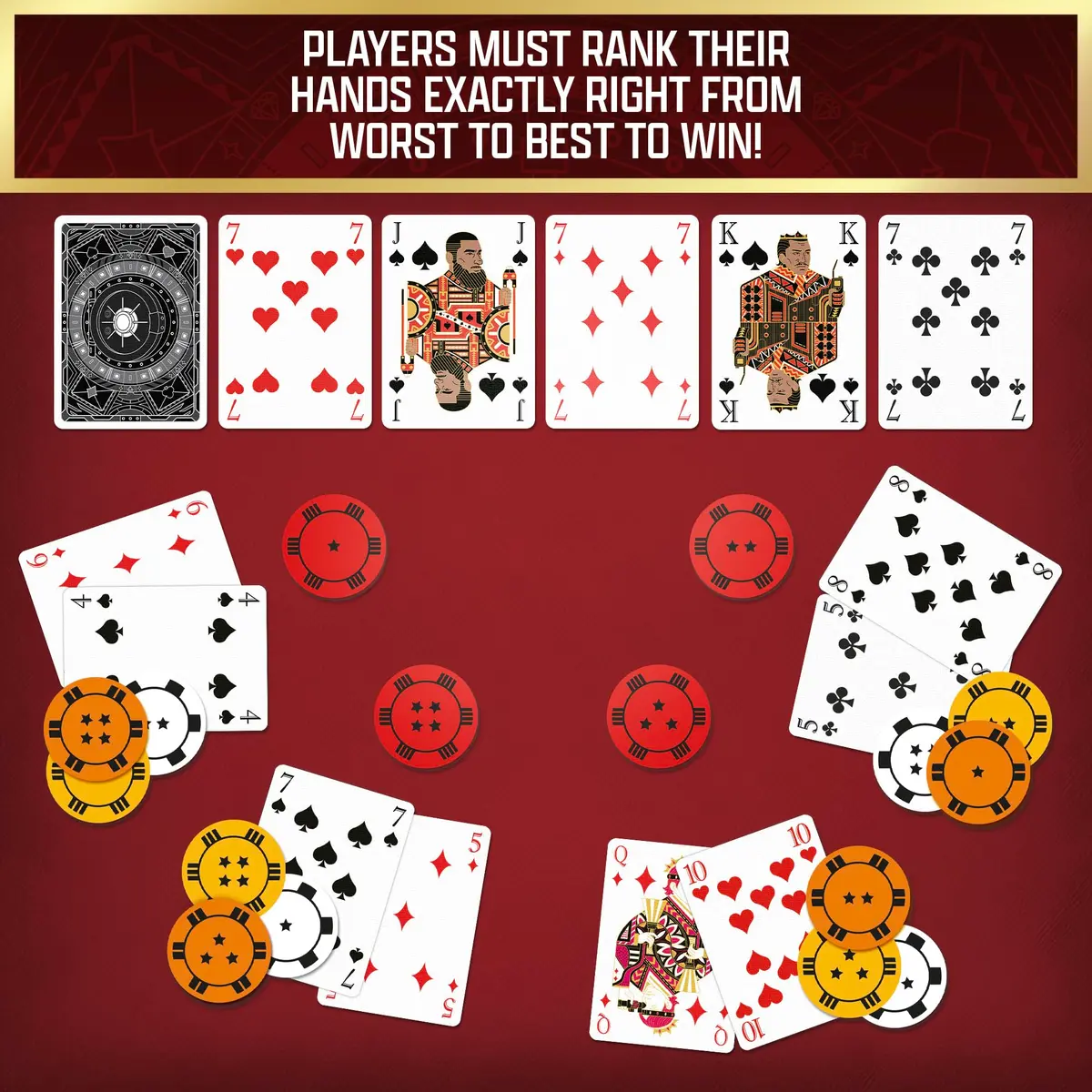 Thames & Kosmos The Gang — Cooperative Poker Card Game | Family Strategy Game for Kids & Adults - view 4