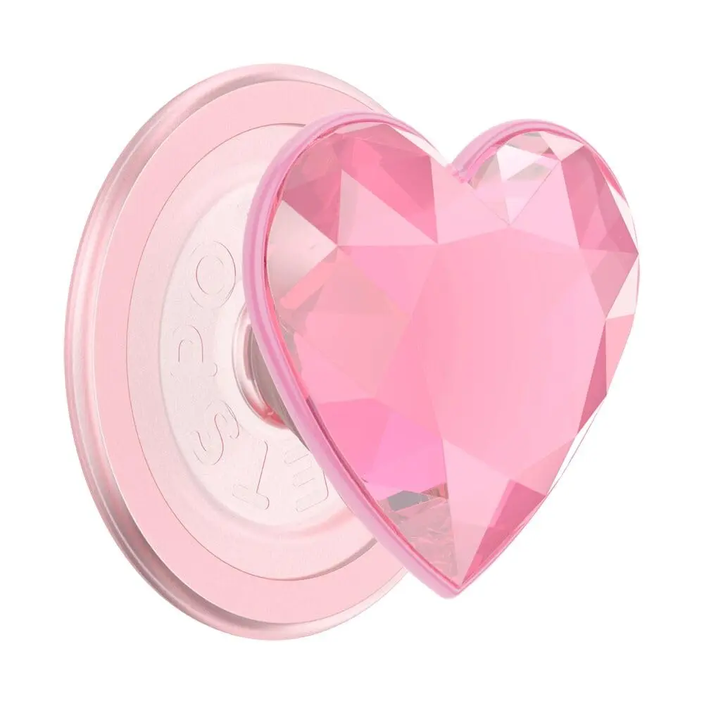 PopSockets Phone Grip for MagSafe Dichroic Heart | Magnetic Magnetic Holder- Secure, Stylish, Compatible with iPhone 12+ - view 4