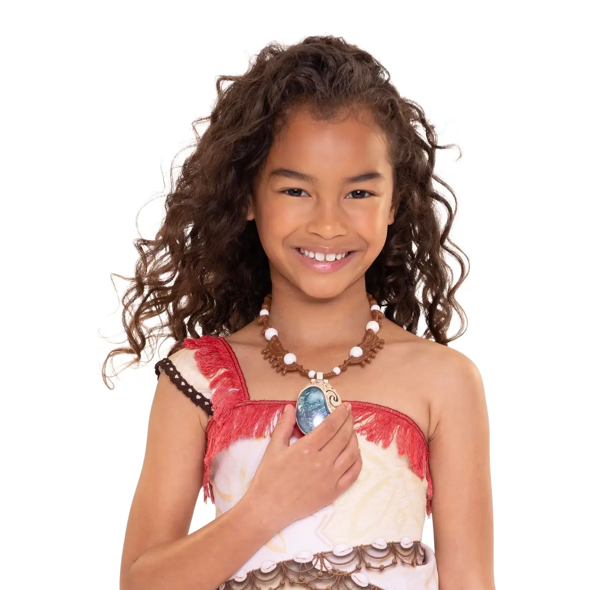 Disney Moana 2 Moana's Magical Sea Shell Light-Up Necklace for Girls | Role Play & Dress Up Accessory - main product image