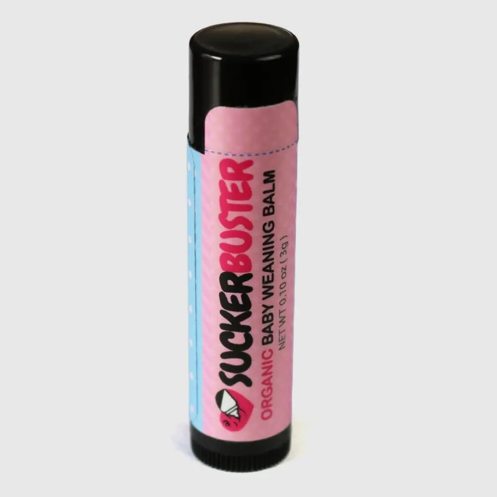 Suckerbuster Organic Baby Weaning Balm Stick 0.2ml (0.10 Fl Oz) | Gentle Weaning for Mothers & Babies - view 2
