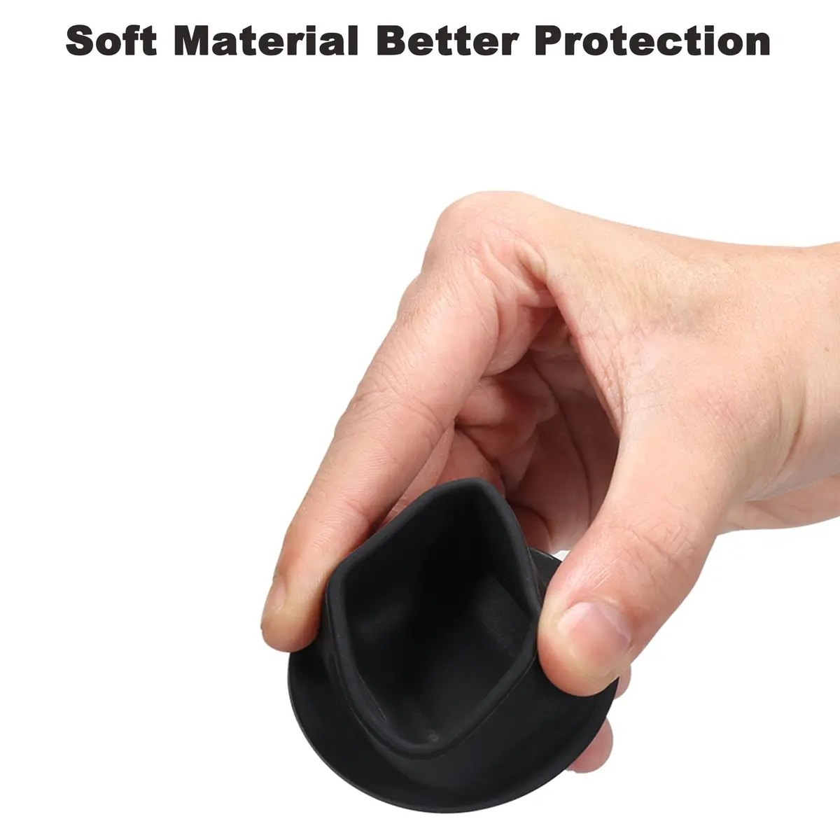 FiTSTILL Black Silicone Non-Slip Desktop Mount for DJI Osmo Pocket 4/3, Lightweight and Compact, with Charging Opening | Stable Desktop Base - view 4