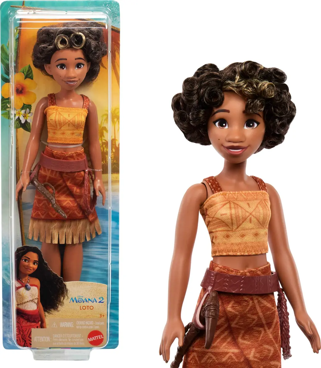 Mattel Disney Moana 2 Loto Fashion Doll with Accessories | Inspired by the Movie, 3+ - main product image