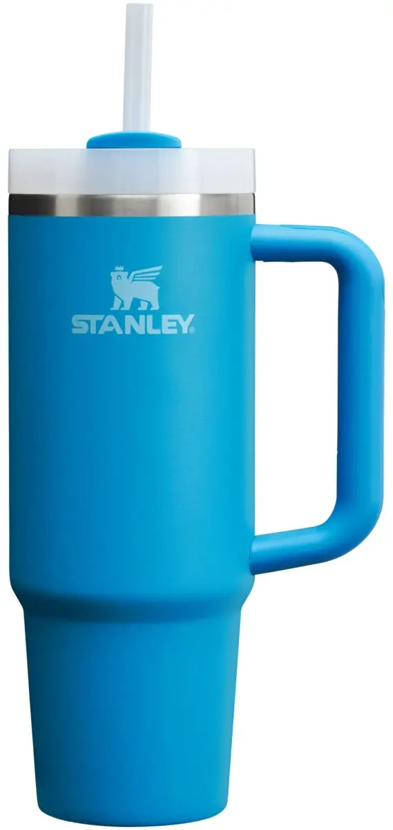 STANLEY Quencher H2.0 FlowState Tumbler 30 oz (887 ml) Azure | Keeps Drinks Cold 9 Hrs, Hot 40 Hrs - main product image