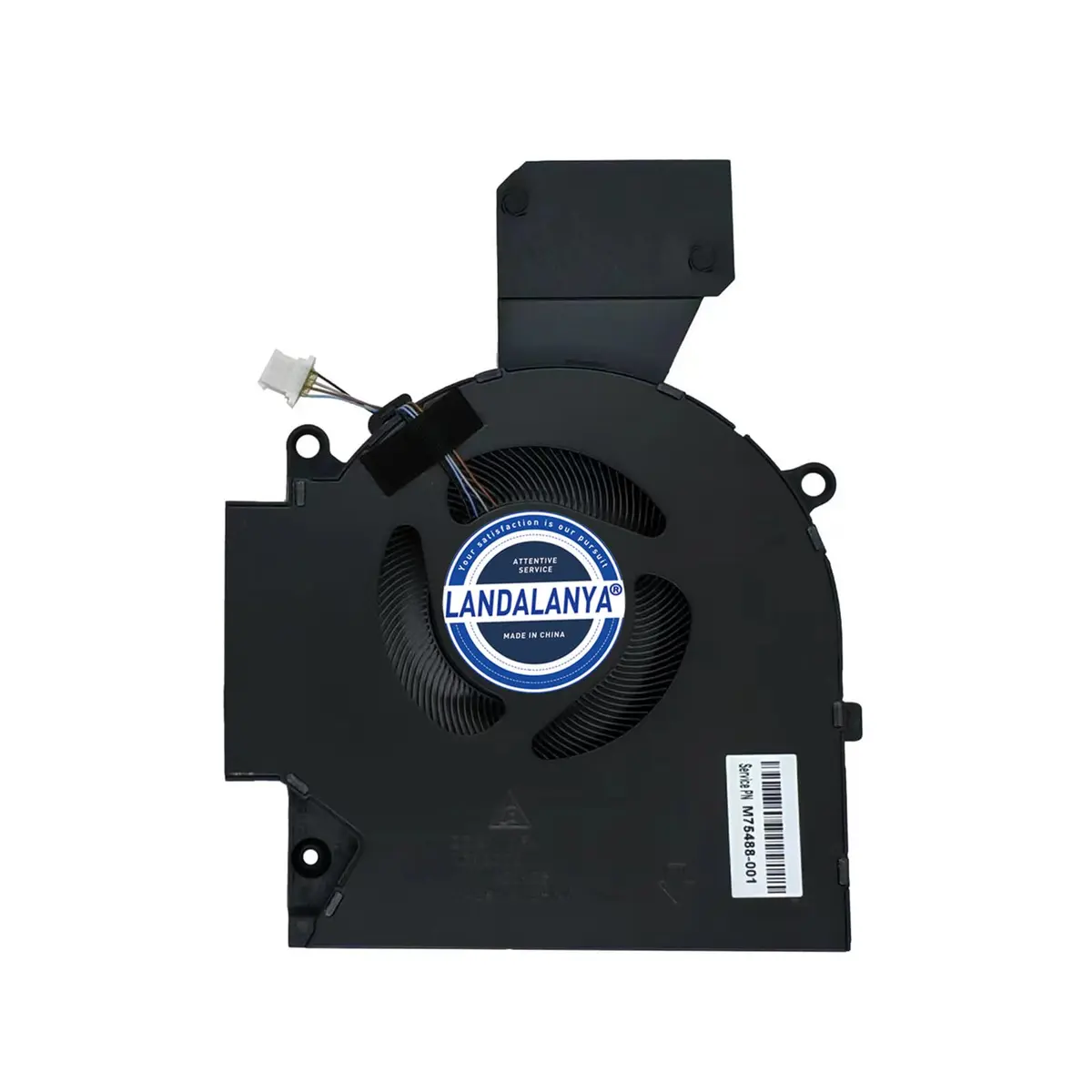 LANDALANYA Replacement CPU and GPU Cooling Fan for HP OMEN 16-B 16-C (12V, 3-Pin) | 6dB Silent Operation - view 5