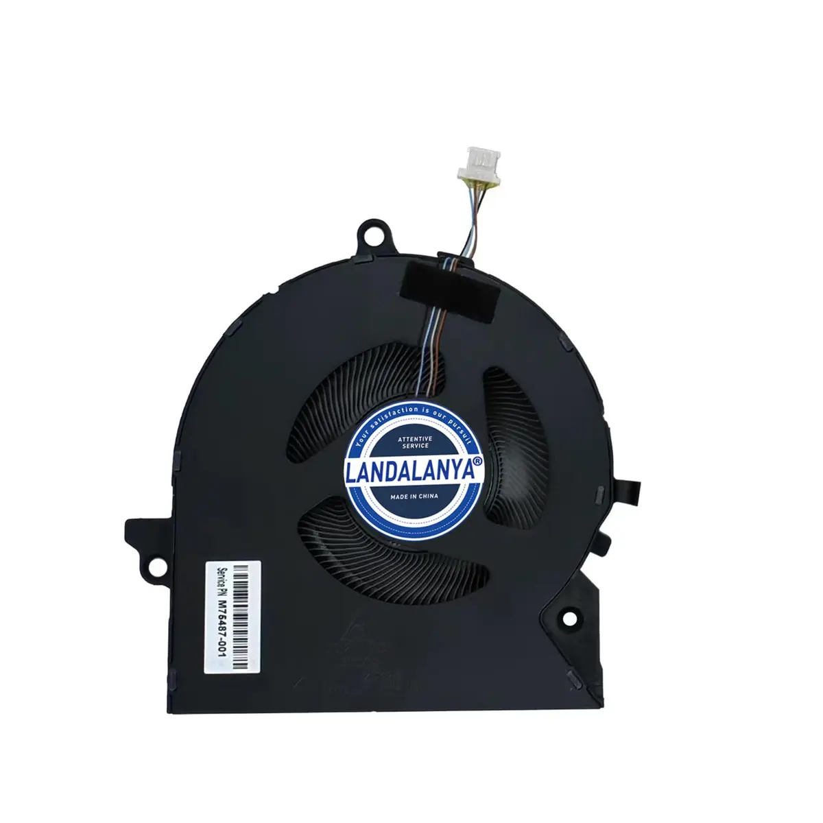 LANDALANYA Replacement CPU and GPU Cooling Fan for HP OMEN 16-B 16-C (12V, 3-Pin) | 6dB Silent Operation - view 3