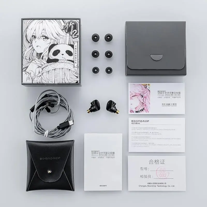 Moondrop CHU II DSP In-Ear Monitors with Microphone | 10mm Dynamic Driver, USB-C, 119dB Sensitivity - view 4