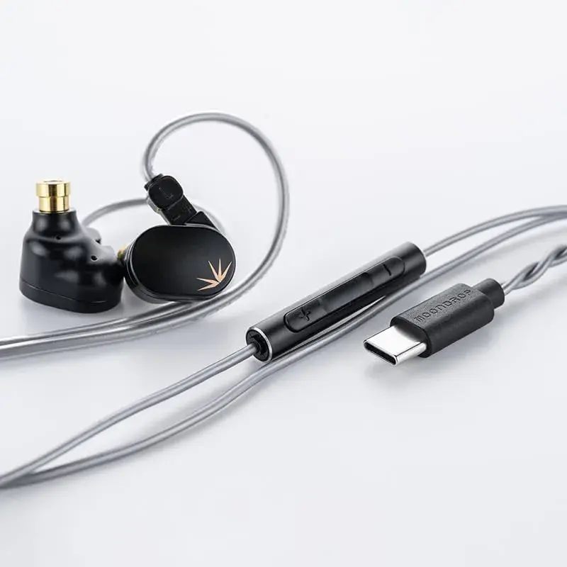 Moondrop CHU II DSP In-Ear Monitors with Microphone | 10mm Dynamic Driver, USB-C, 119dB Sensitivity - view 6