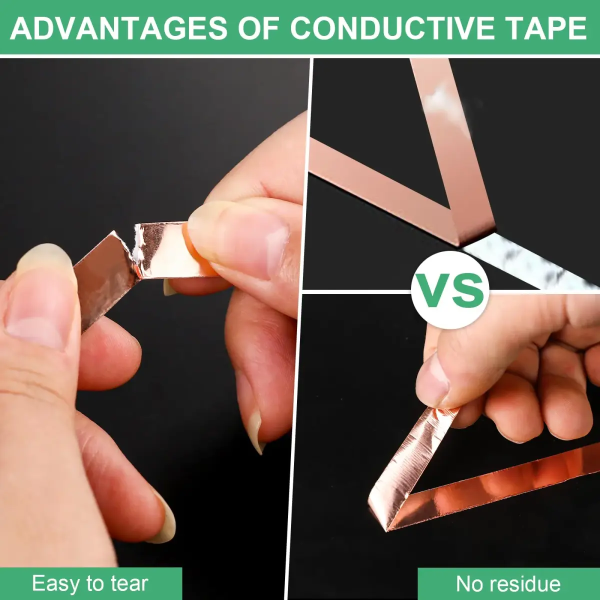 LOVIMAG Copper Foil Tape 25mm (0.98 Inch) x 82.5ft | High Conductivity Industrial Adhesive Tape - view 5