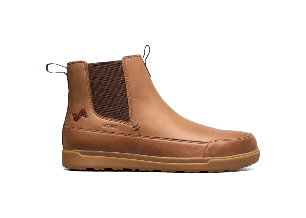Forsake Phil Chelsea Men's Waterproof Outdoor Sneaker Boot, Toffee, 9 M | Waterproof, Full Grain Leather, Casual Style - main product image