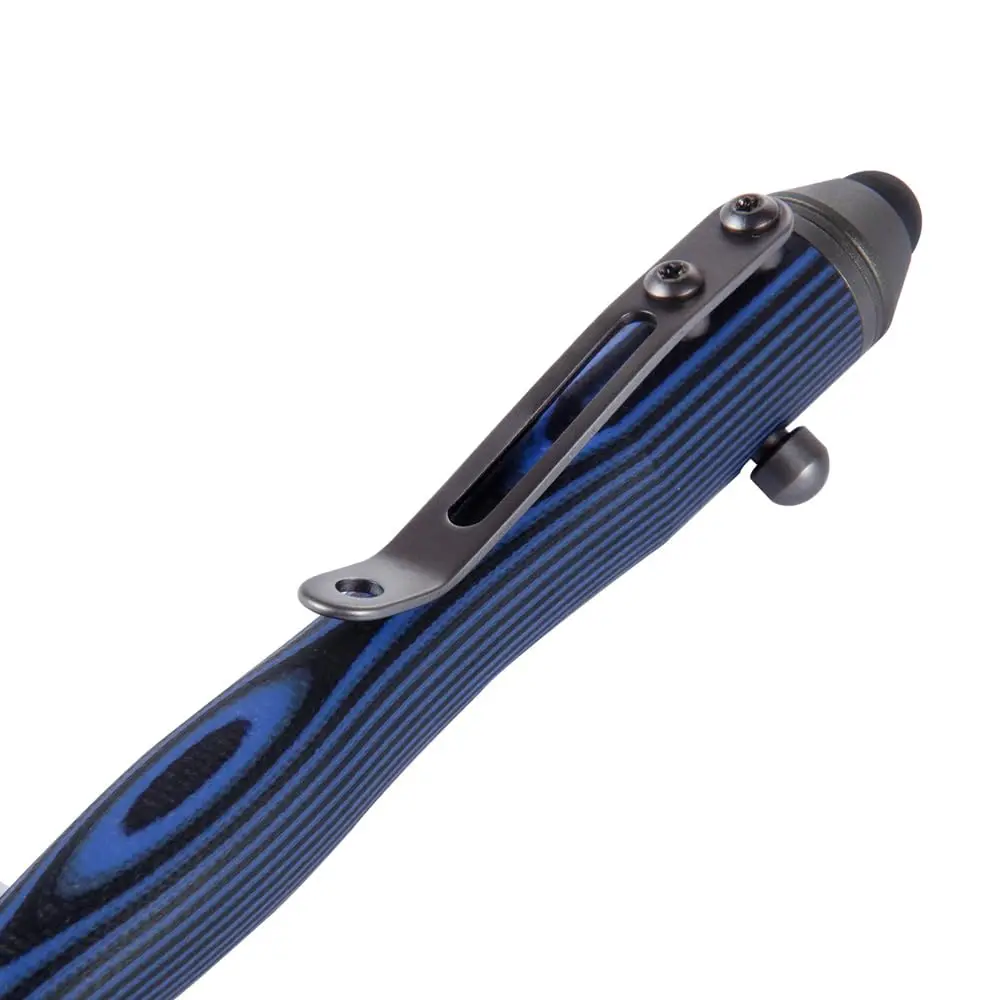 Cool Hand 5.7'' G10 EDC Bolt Action Pen, Touch Screen Stylus, Model 5375-N | Ergonomic large-hand grip, refillable, stylish navy - view 9