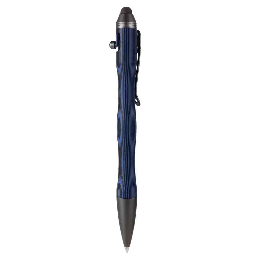 Cool Hand 5.7'' G10 EDC Bolt Action Pen, Touch Screen Stylus, Model 5375-N | Ergonomic large-hand grip, refillable, stylish navy - view 4