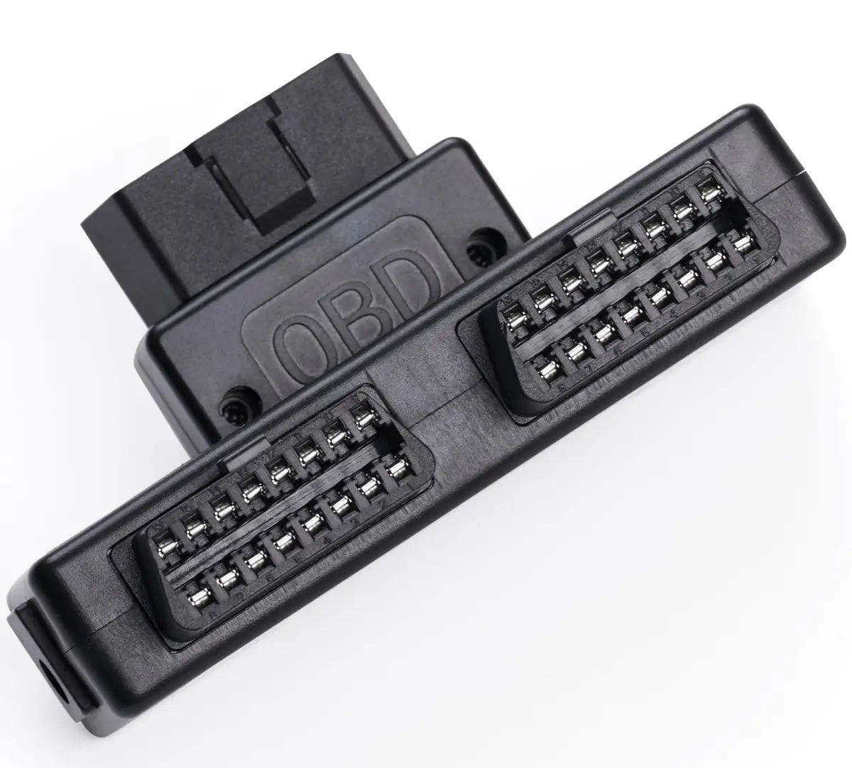 bbfly B33 OBD2 Splitter 1 Male to 2 Female J1962 Adapter with Rotatable Port | 12V 5A DC Connector - view 3