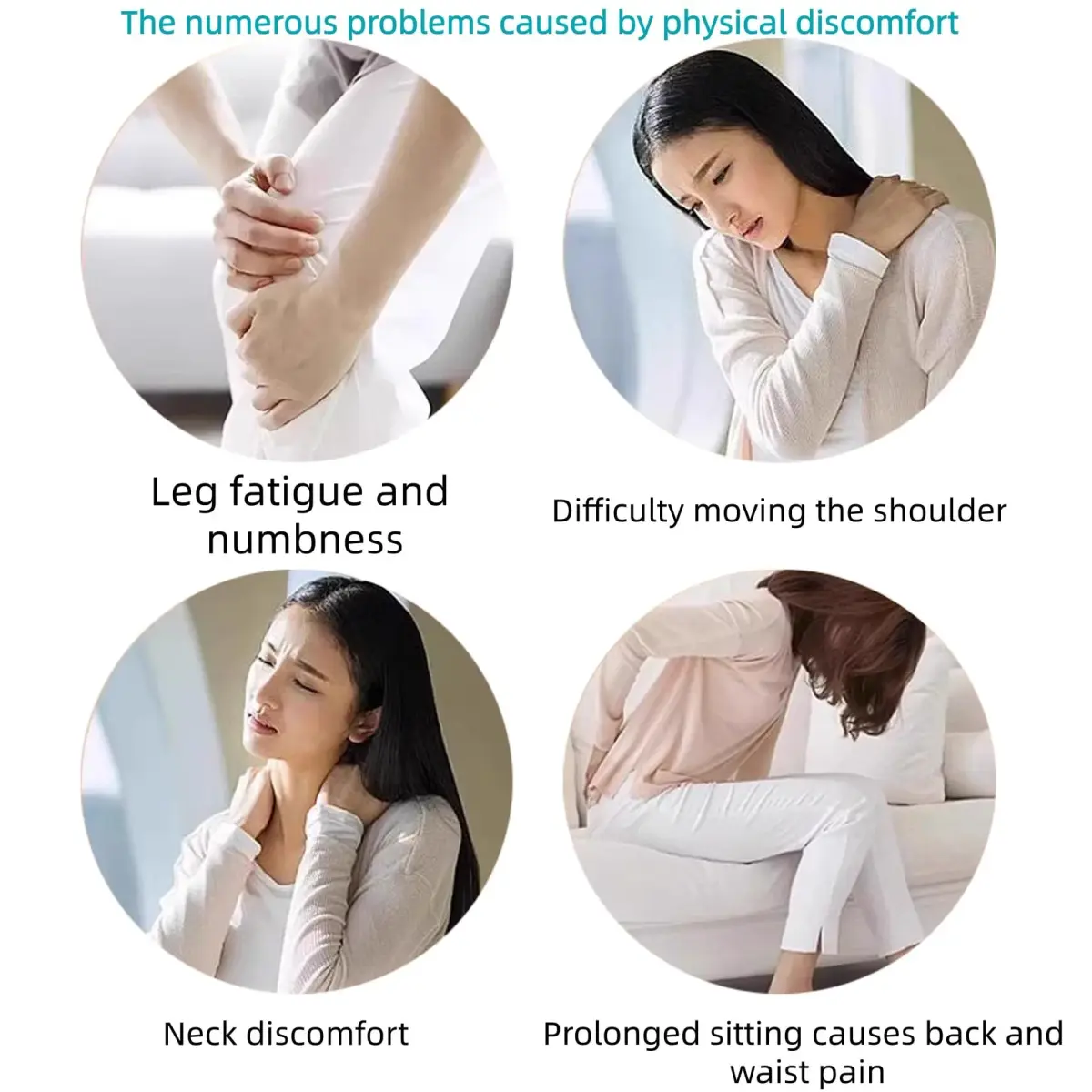 APSWUDR Manual Back Massager Hammer with Mugwort Essence | 25.9 cm (10.24 in) Length, 8.9 cm (3.5 in) Diameter - view 3