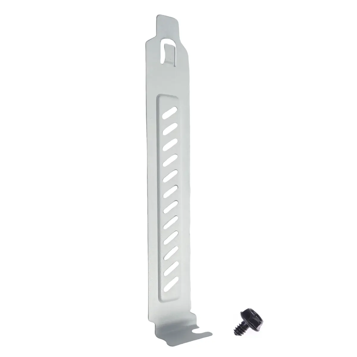 daier White 10PCS PCI Slot Covers with Screws | Dust Filter Bracket Expansion Blanking Plate for Computer Cases - view 2