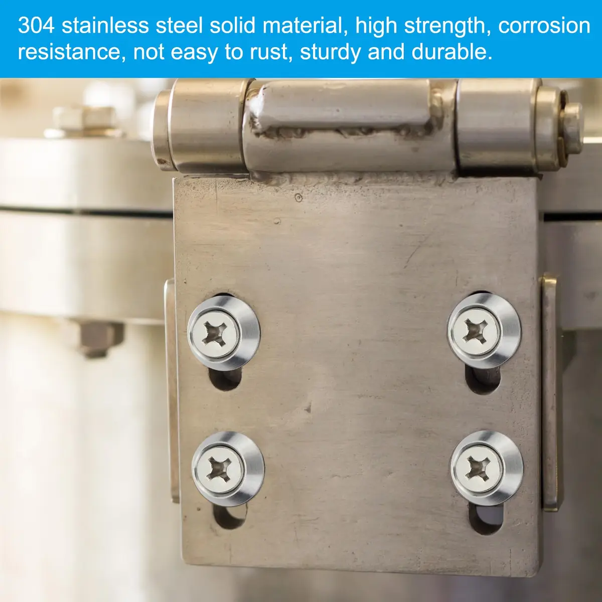 PATIKIL M4 Finish Countersunk Washer, 10pcs 14mm Dia. 3mm Tall | Solid Stainless Steel for Construction - view 5