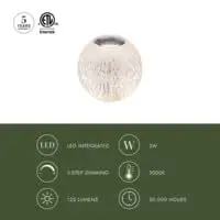 Alora Lighting Kuzco Marni 4in LED Table Lamp Natural Brass | Modern Transitional Design with 2W LED & Touch Dimming - view 6