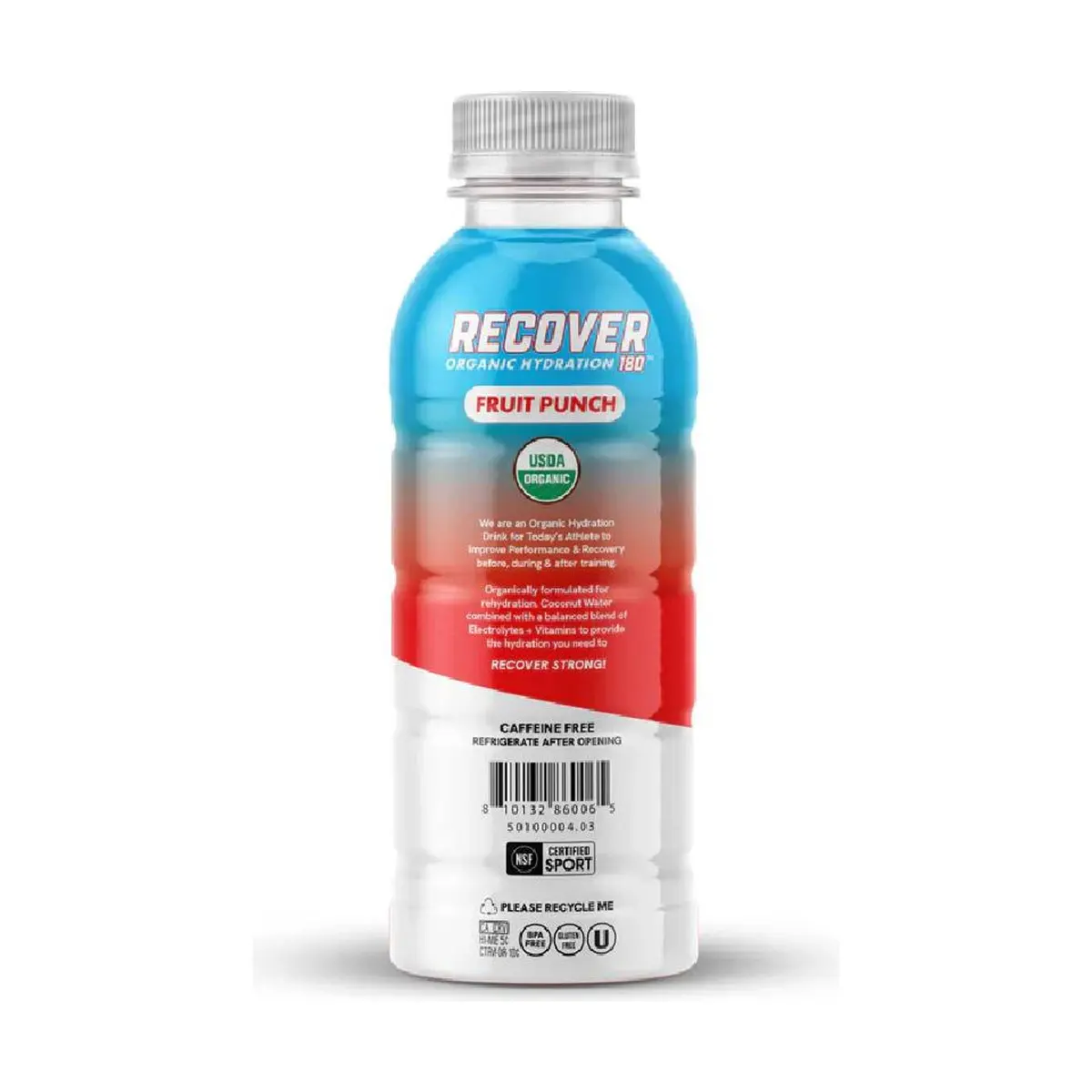 RECOV3R 180 Organic Fruit Punch Hydration Drink 16.9 Fl Oz | Organic Water & Fruit Punch for Indian Consumers - view 4