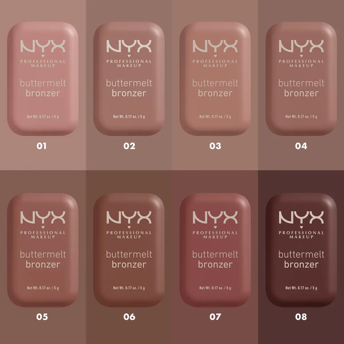 NYX PROFESSIONAL MAKEUP Matte Buttermelt Bronzer 0.17oz | Longwear, Vegan, Infused with Butters - view 6