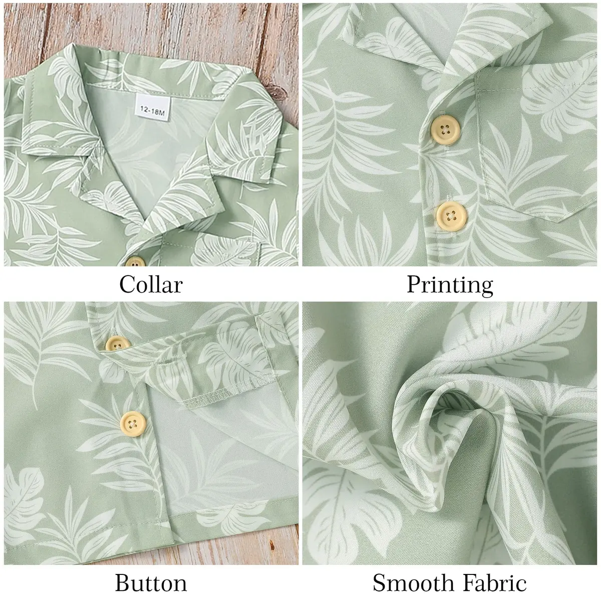 YALLET Toddler Boy Clothes Summer Outfits 4-5T | Casual Beach Style for Boys - view 5