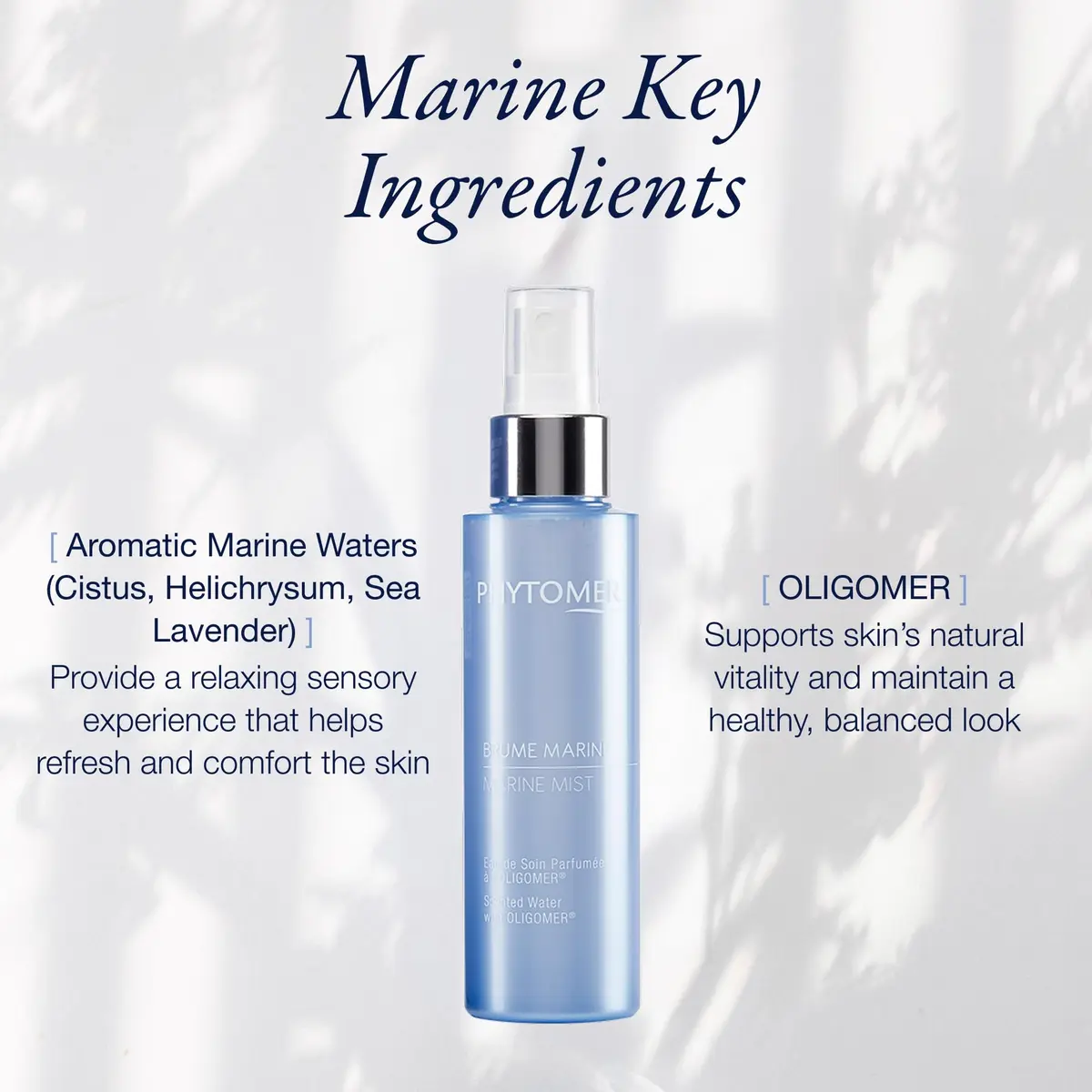 Phytomer Marine Mist Scented Face & Body Spray 100ml | Sea Minerals & Botanical Extracts - view 4