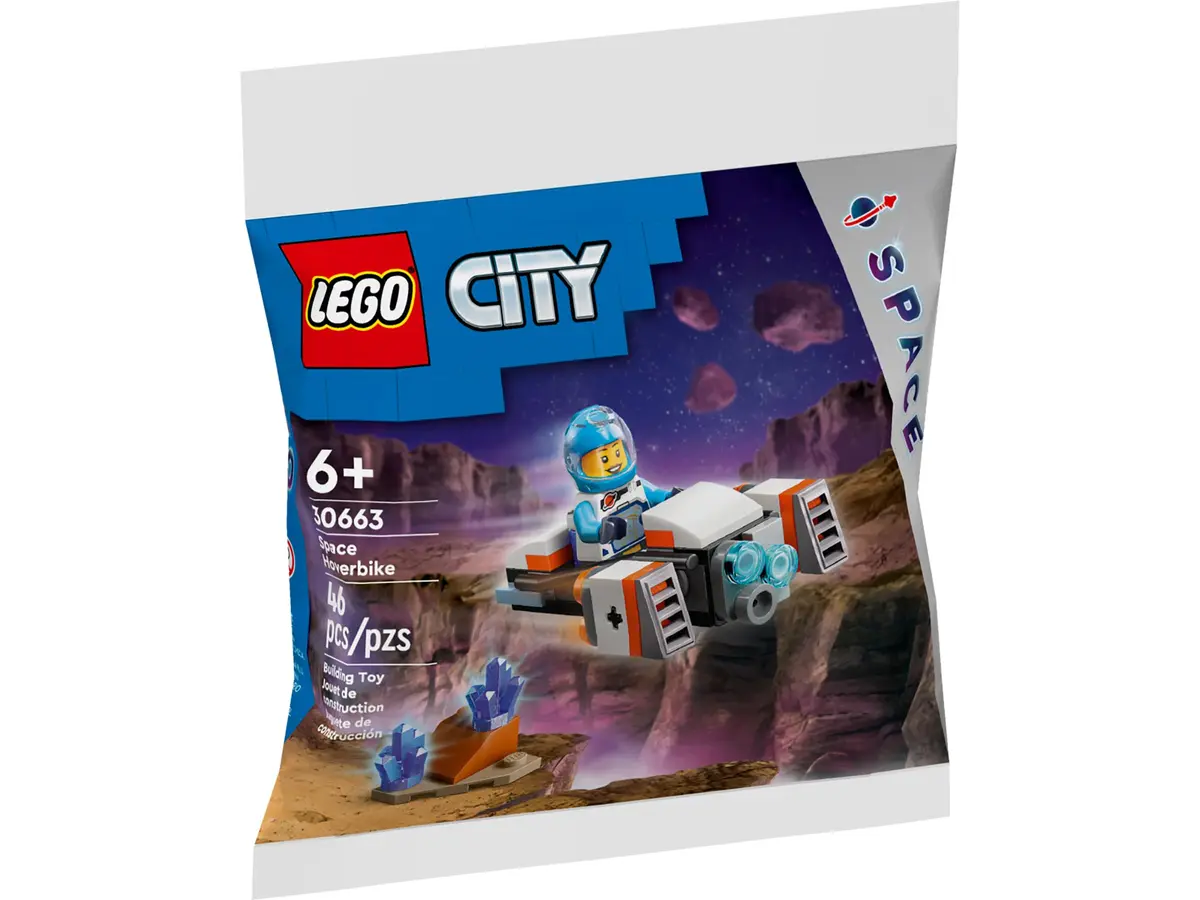 LEGO City Weltraum-Hoverbike | Unisex Space Building Toy, 46 pcs, Plastic, 0.03kg - view 3