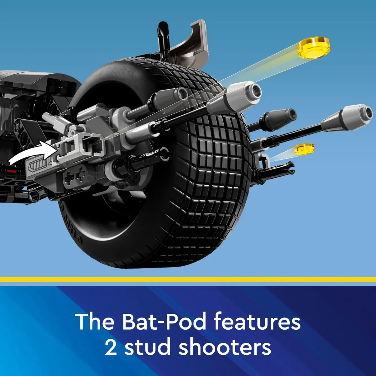 LEGO DC Batman Construction Figure & The Bat-Pod Bike 713 pcs | Ages 12+ Superhero Building Toy - view 5