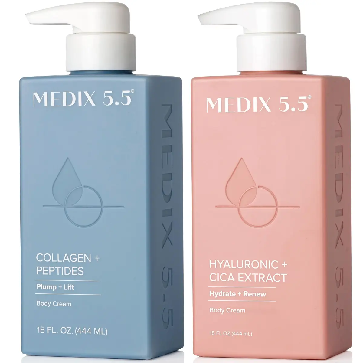 Medix 5.5 Collagen + Hyaluronic Acid Cream & Body Lotion 2 Piece Set for Firming - main product image